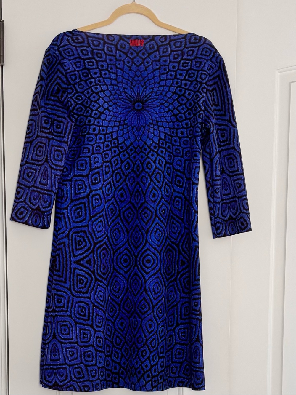 Animapop Reversible Geometric Floral Maxi Dress Size XL Italy - Picture 2 of 5